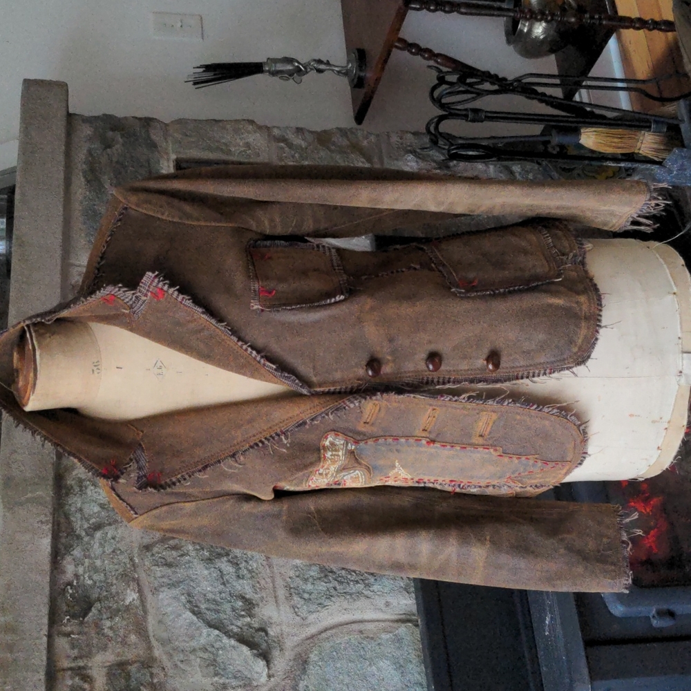Raw 7 leather Blazer